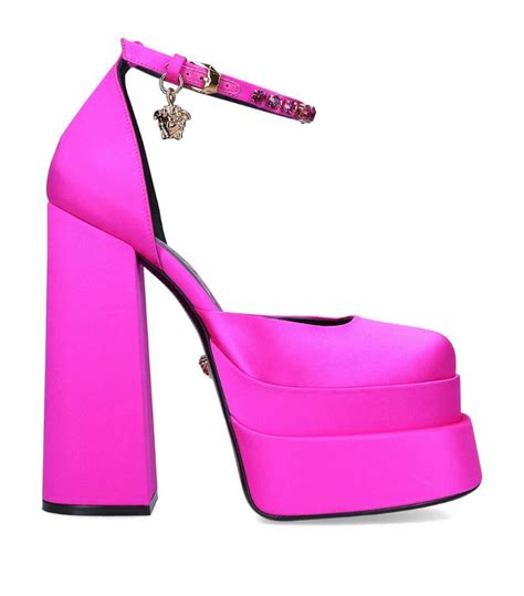 pink versace pumps|versace pumps heels.